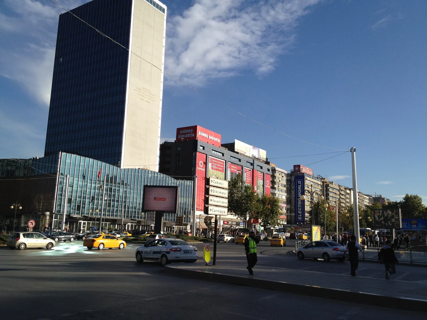 Ankara Kızılay şehir görünümü