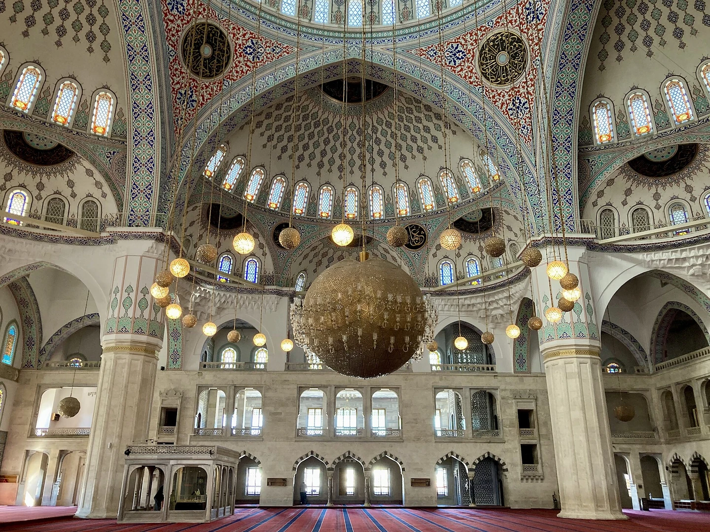 Ankara Kocatepe Camii şehir görünümü